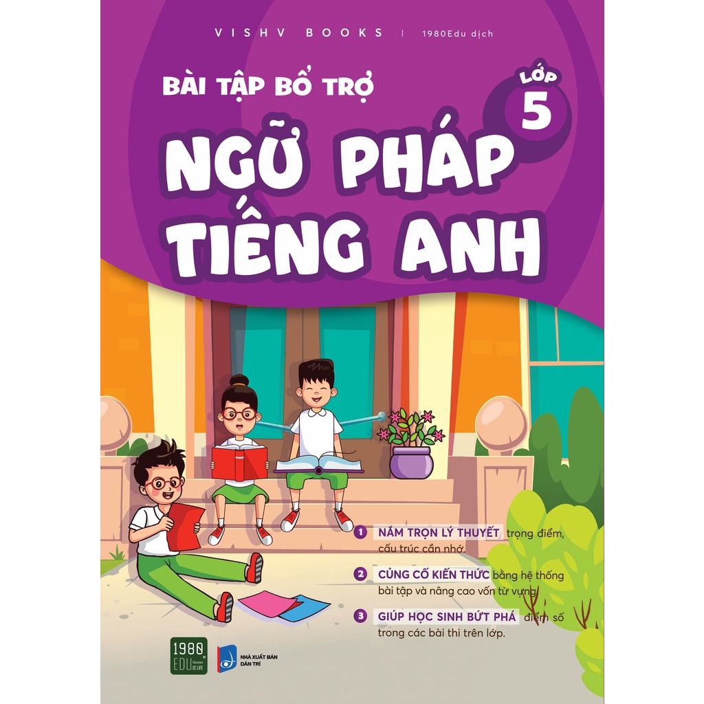 Sách Bài tập bổ trợ ngữ pháp Tiếng Anh lớp 5(1980 Books Reading) (1980 Books Reading)