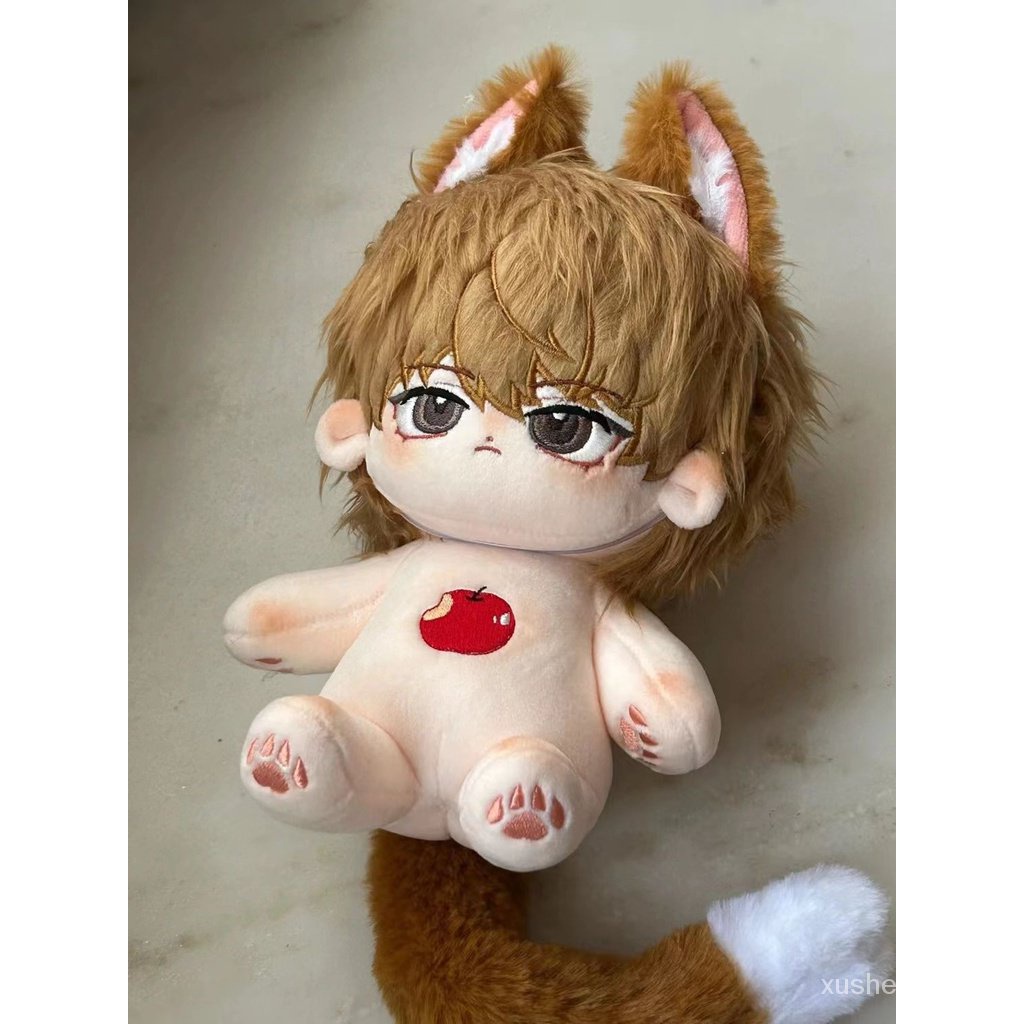 New death note night Shenyue 20cm cotton doll cat month cute doll anime peripheral advanced gift