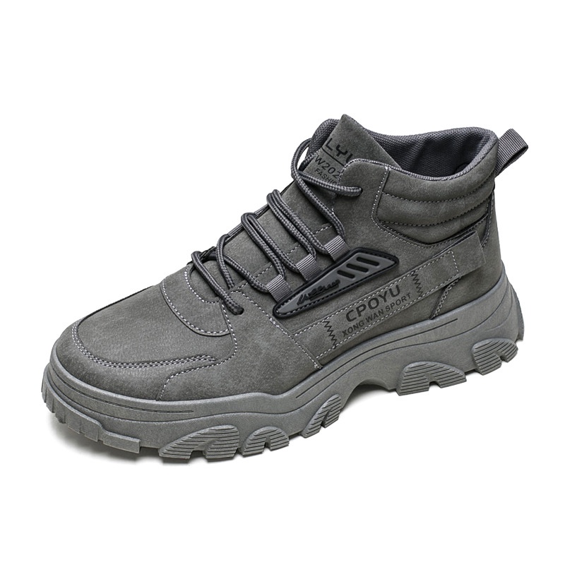 Giày Thể Thao cotton Phối Lông Thời Trang Thu Đông Cho Nam