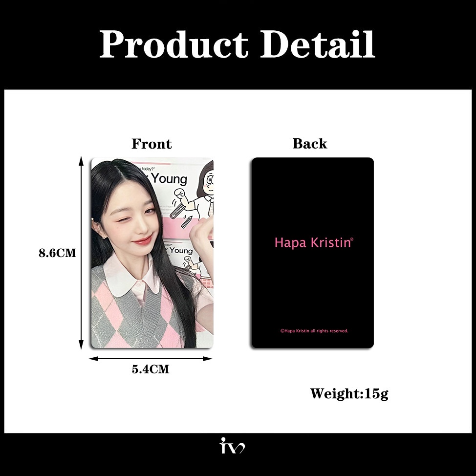 Bộ Thẻ Hình Nhóm Nhạc kpop Ave jang won young 4.0