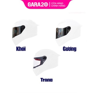 Kính mũ fullface ego e-7 - gara20