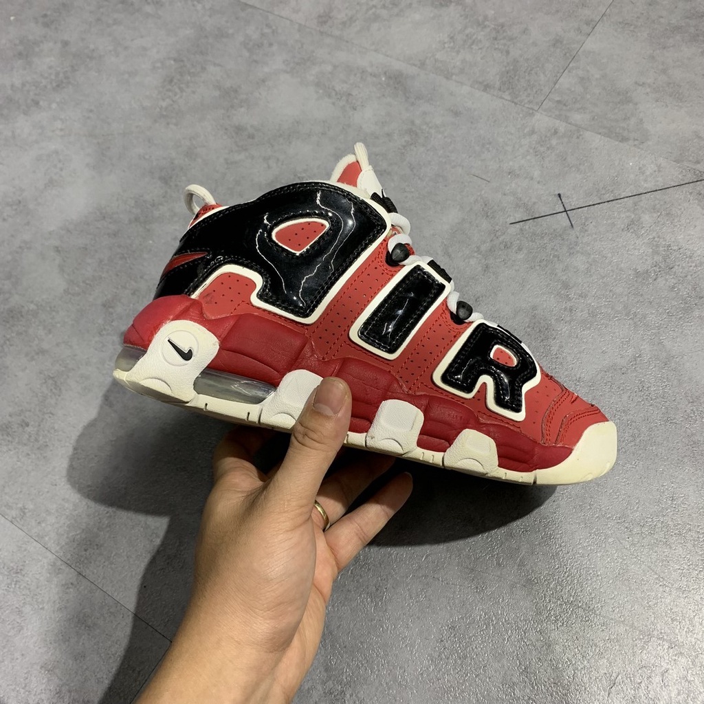2hand Giày N.ike Air More Uptempo GS 'Varsity Red' 415082-600 SIZE 36.5 PVN9750