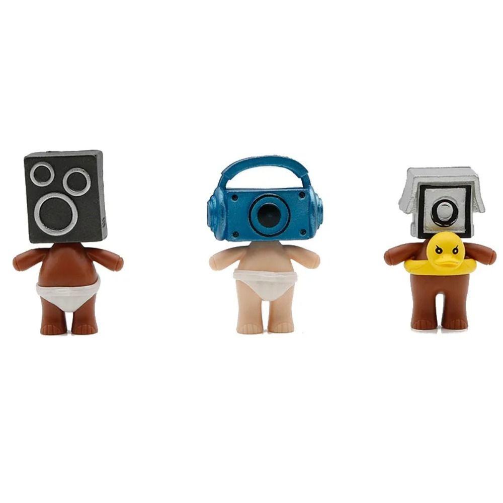 Mmluck cameraman Mô Hình Nhân Vật Tian sound man skibidi toilet action, Đồ Chơi Trang Trí Bằng pvc