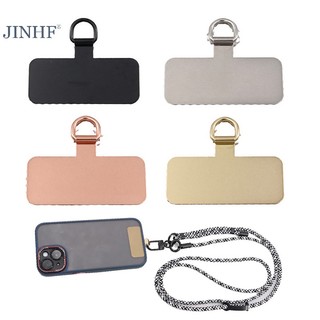 Jinhf 1 dây đeo gắn điện thoại bằng kim loại chắc bền