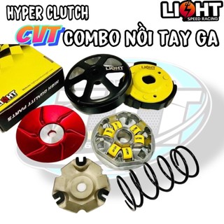 Combo nồi xe tay ga LIGHT SPEED v3 pro vario 125  vario 150  click ab125 pcx shvn vision MIO125 mio 110 novou