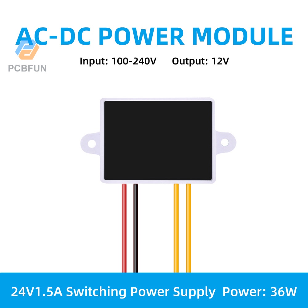 Mô-đun Chuyển Đổi Nguồn Điện ac / dc 100-240v Sang dc12v / 3a 24v / 1.5a 220v Sang 12v / 24v