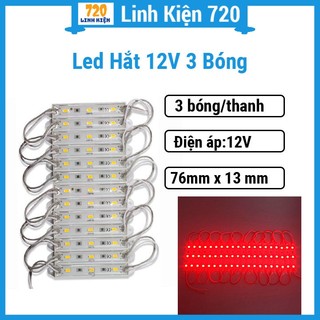Led hắt 12V 3 bóng siêu sáng hắt sáng các mặt chữ trên tấm mica