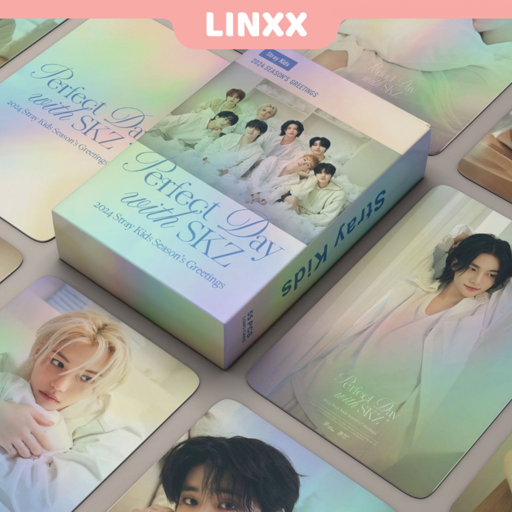 55 Tấm Thẻ Hình Nhóm Nhạc stray day Ba Chiều