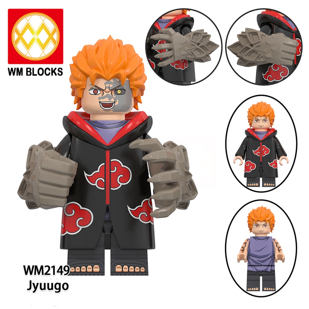 Mô Hình Đồ Chơi Lắp Ráp Nhân Vật anime naruto