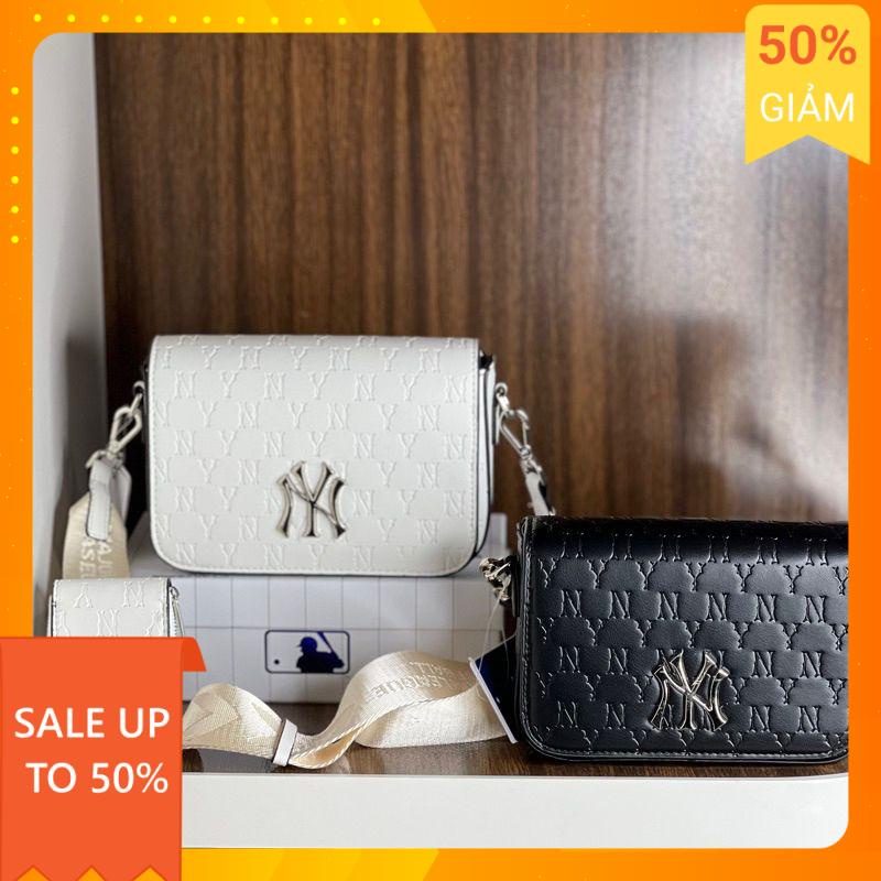 🔥HOT🔥 Túi MLB 2 CHI TIẾT chữ NY dáng vuông đen , trắng  dây đeo bản to size 20 hottren thời trang trẻ 2024 | BigBuy360 - bigbuy360.vn