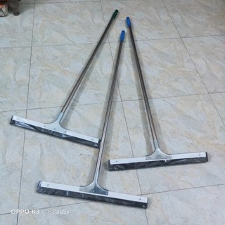 Cây chổi Gạt, Đẩy nước sàn nhà Bản dầy cán Inox thẳng dài 135cm