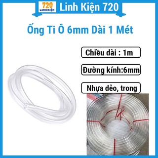Ống ti ô 6mm nhựa dẻo