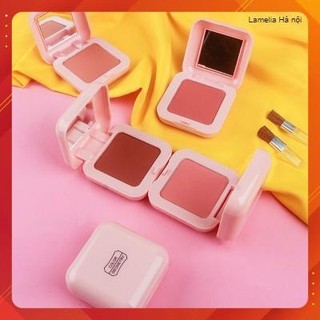 (Giá Sỉ) Phấn má hồng đơn sắc Lameila Blusher Color Geometry P32 chống nước chính hãng