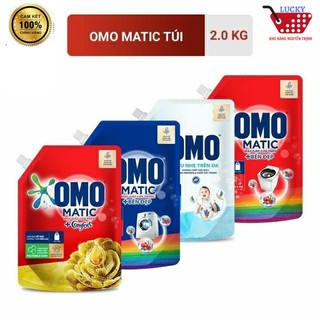Nước Giặt Omo Matic 2kg / 2,2kg/túi Danh cho cửa trên và cửa trước