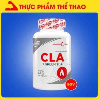 Viên giảm mỡ el cla + green tea 90 viên - thương hiệu trec nutrition