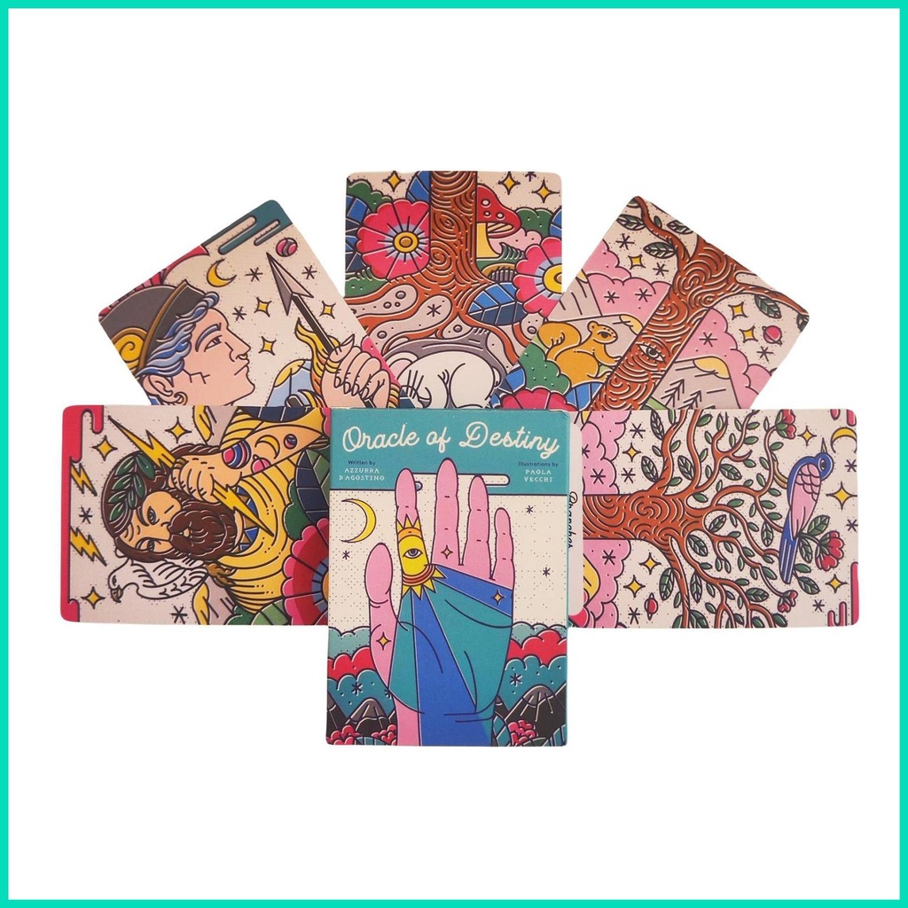 Bộ Bài tarot fate divination oracle Phiên Bản Tiếng Anh
