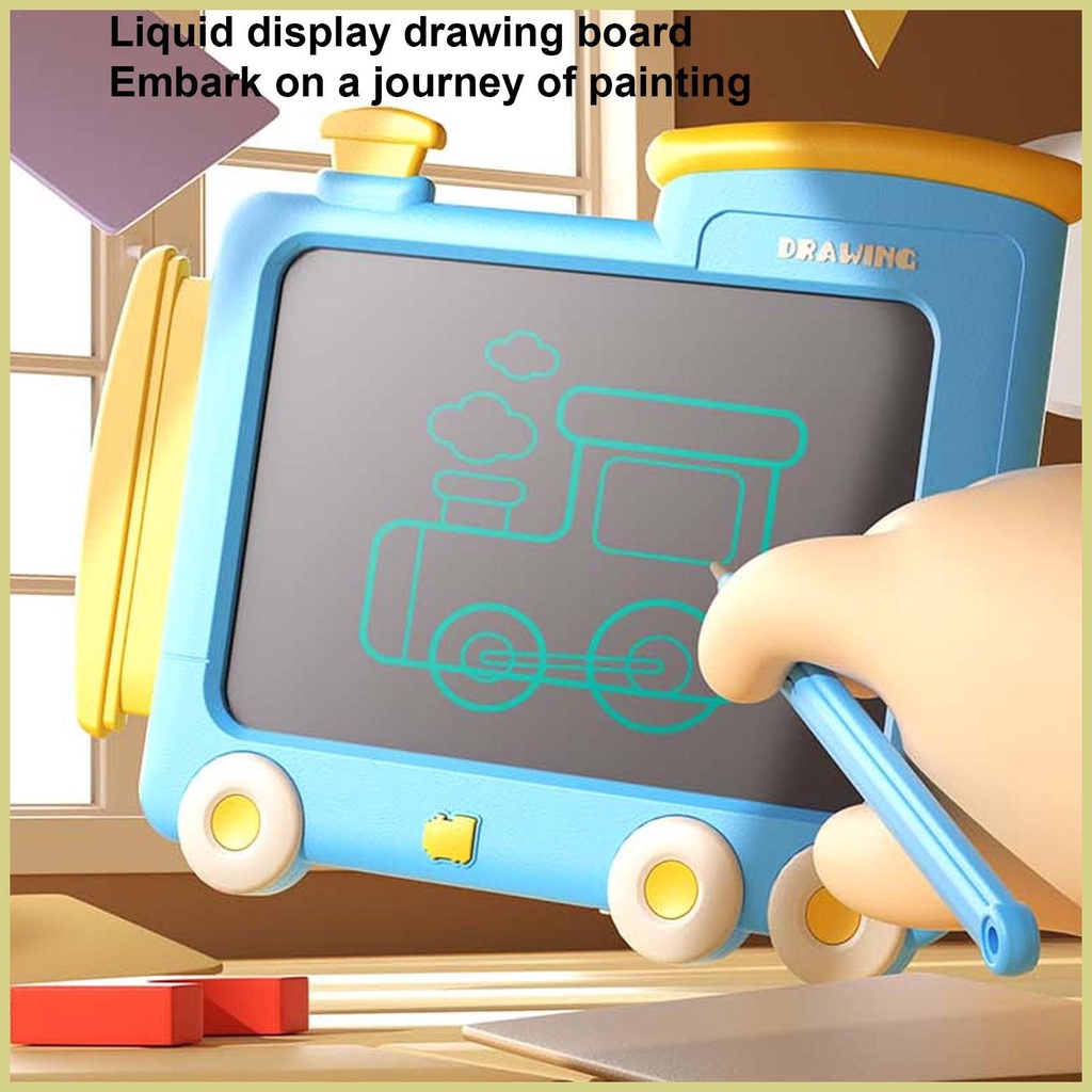 Bảng Vẽ Màn Hình lcd Không Bụi Có Thể Xóa Được Kèm Bút Vẽ Bảo Vệ Mắt Và Bút Vẽ Lưng Cho Trẻ Em aseavn