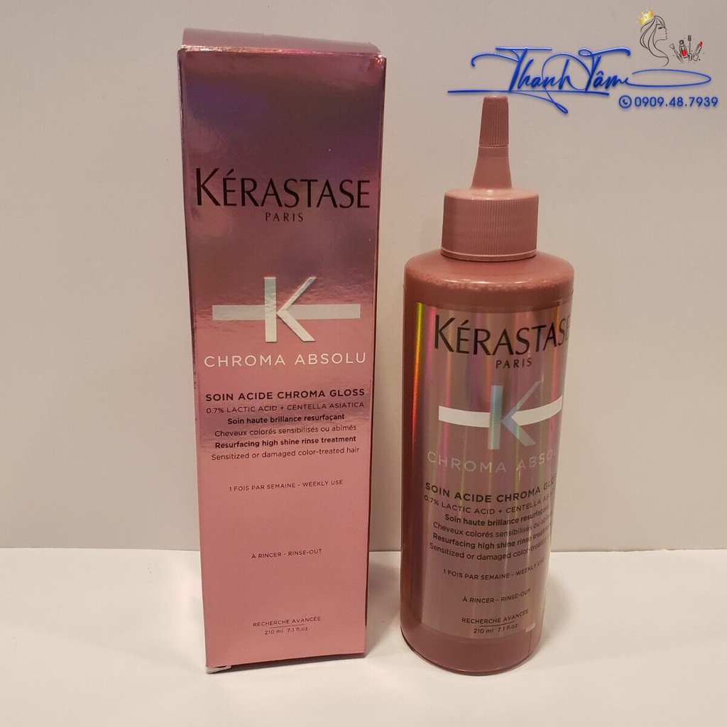 Tinh chất bảo vệ màu và phục hồi cho tóc nhuộm Ké.rastase Chroma Absolu - Soin Acide Chroma Gloss 21