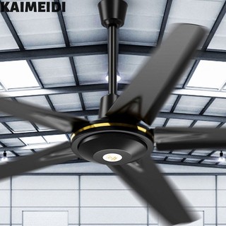 Kaimeidi Quạt Trần Bằng Sắt Ba Cánh Cỡ Lớn Trang Trí Phòng Khách / Trường Học