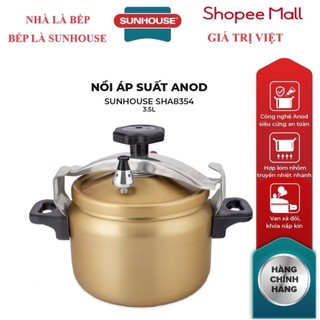 Nồi áp suất anod sunhouse sha8354
