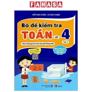 Sách bộ đề kiểm tra toán lớp 4 - tập 2