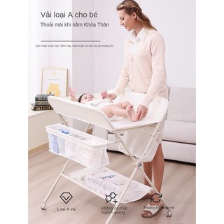 Bàn tã cho bé bàn điều dưỡng cho bé di động đa năng có thể gập lại có thể giặt được tắm thay đổi tã bàn cảm ứng