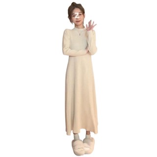 Đầm Dệt Kim Dáng Ôm Thời Trang Thu Đông Phong Cách Pháp Hàng Mới Dành Cho Bạn Nữ