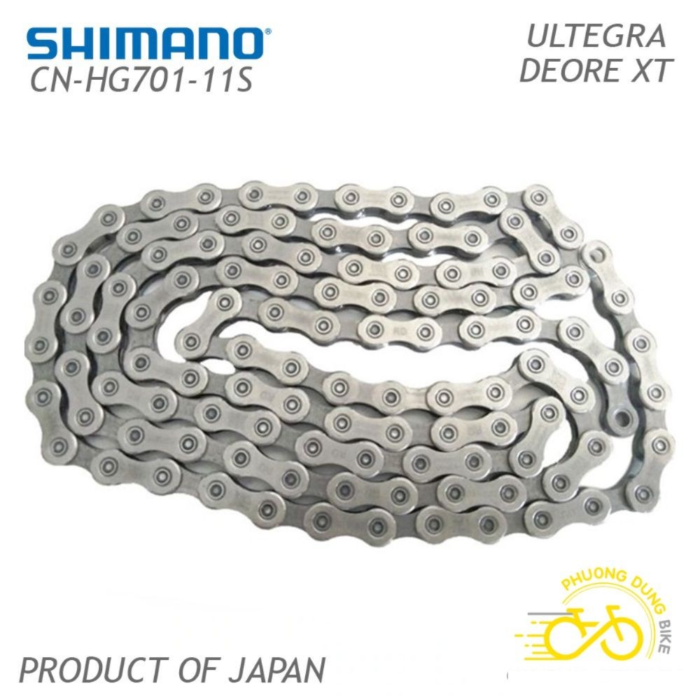 Xích sên xe đạp SHIMANO ULTEGRA CN HG701 11 Speed - Hàng Chính Hãng
