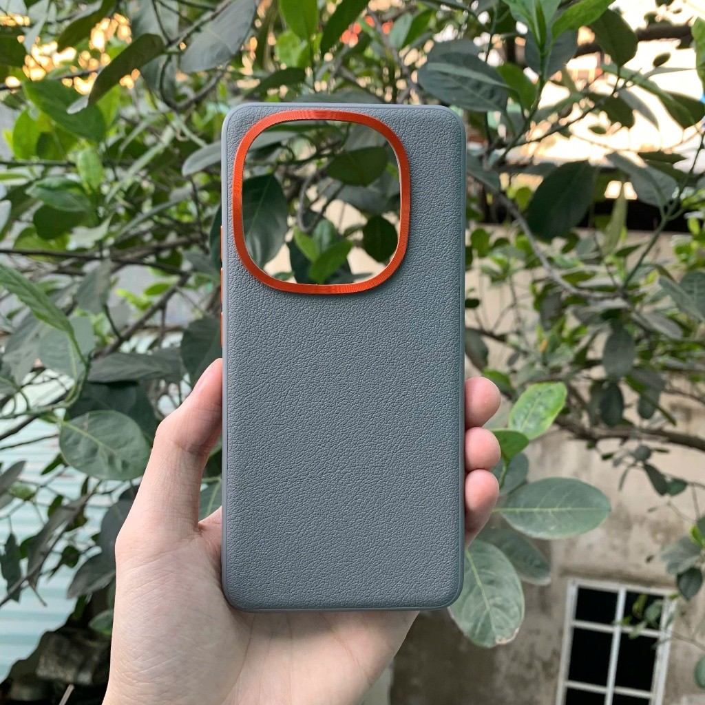 Ốp Lưng Da Full Viền Cao Su TPU Vivo iQOO 13 / iQOO 13 Pro, Chống Sốc Âm, Phím Hợp Kim