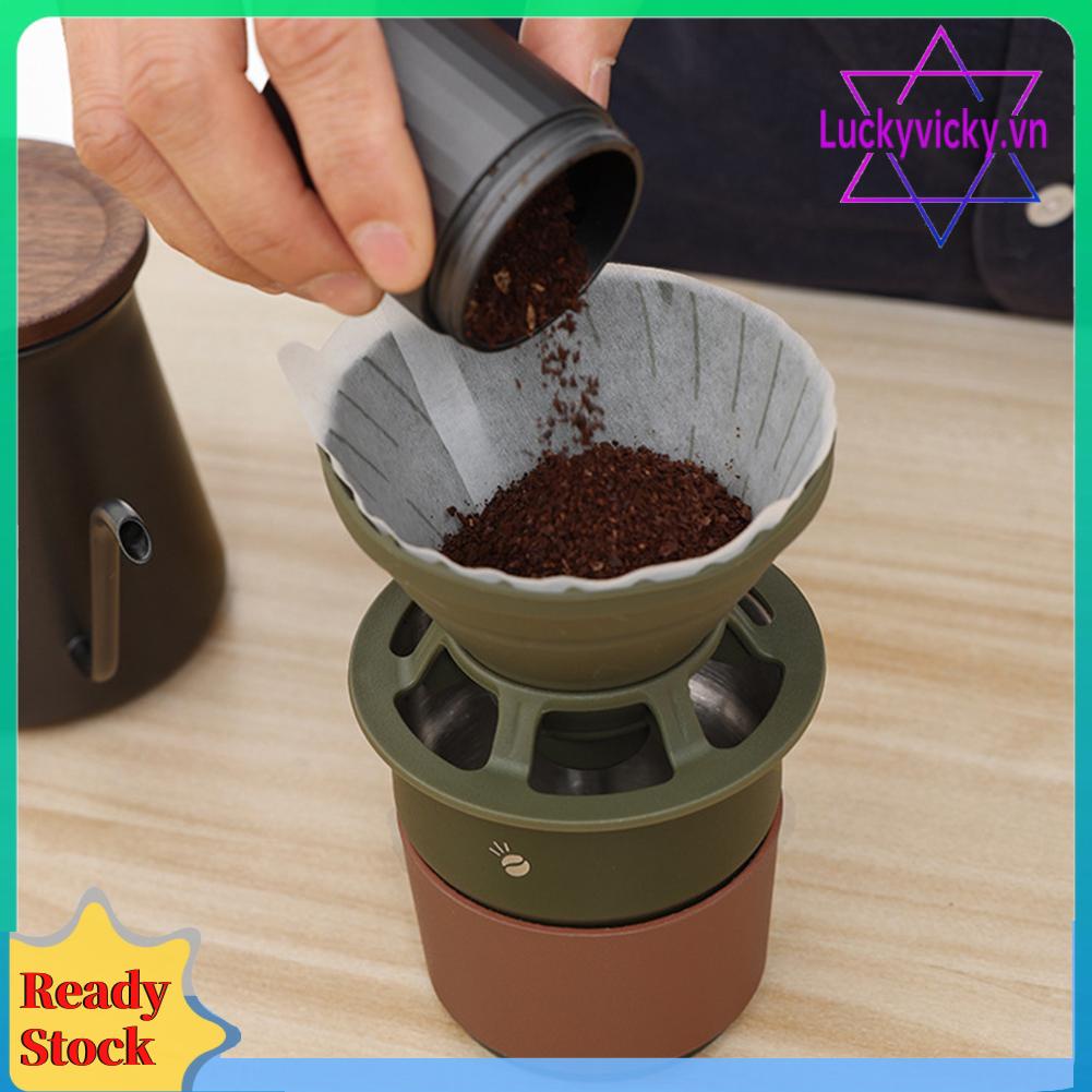 Bộ Lọc Cà Phê Bằng silicone Cấp Thực Phẩm Cho v60 / Bánh Cupcake