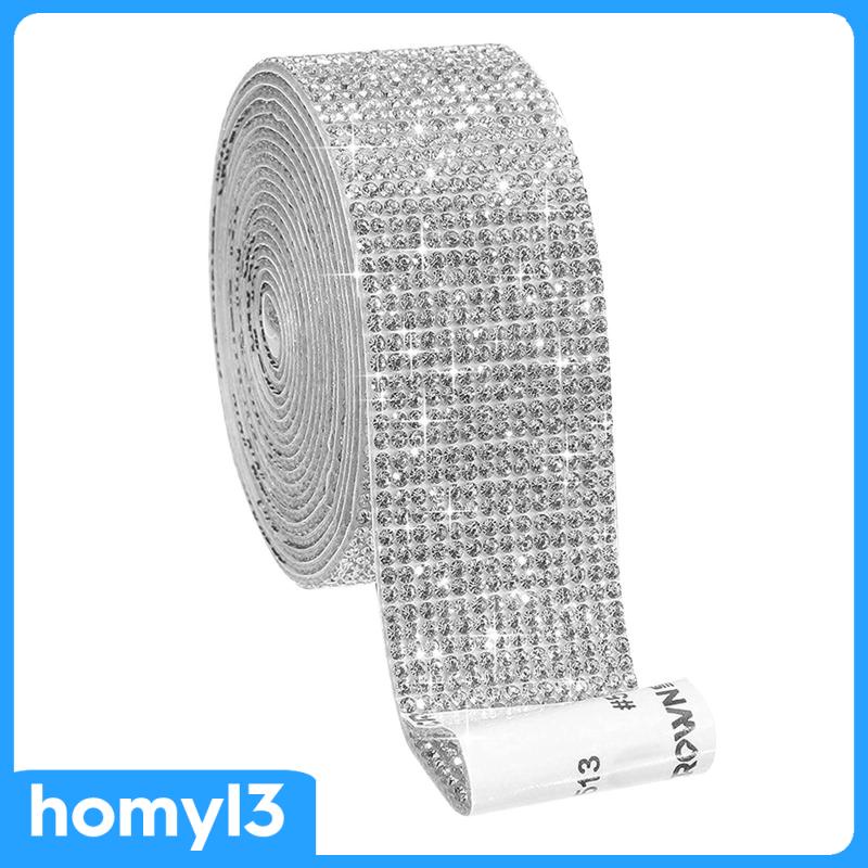 Cuộn Dây Ruy Băng Đính Đá Tự Dính Trang Trí Điện Thoại Tiện Dụng