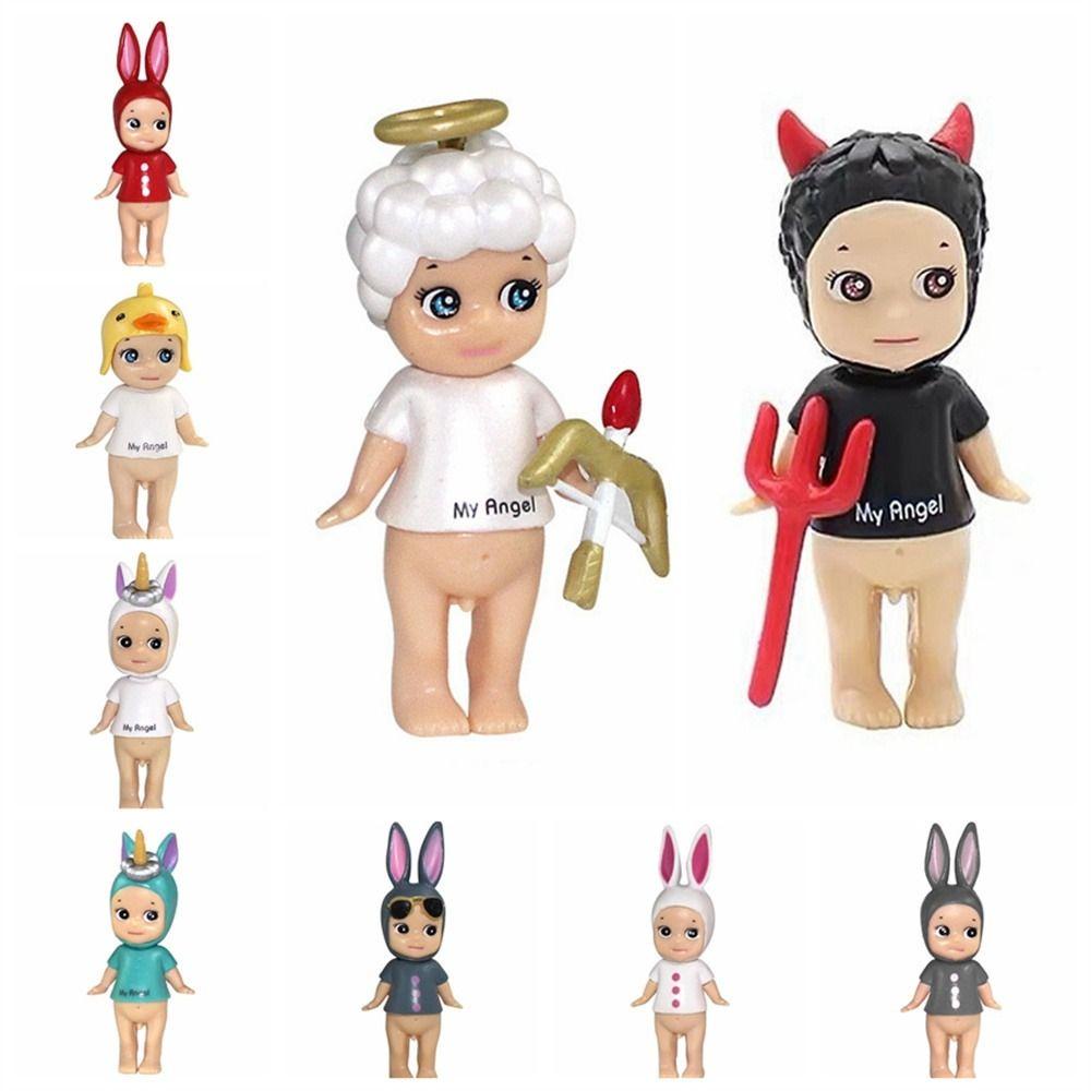Mmluck hippers Đồ Chơi Mô Hình Thỏ sonny angel anime Bằng pvc Dễ Thương Làm Quà Tặng Sinh Nhật Cho Bé
