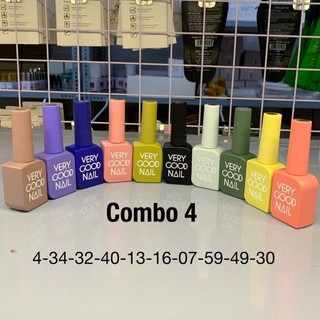 Combo 10 chai Very Good Nail (mix sẵn, không được chọn màu đổi màu ạ)