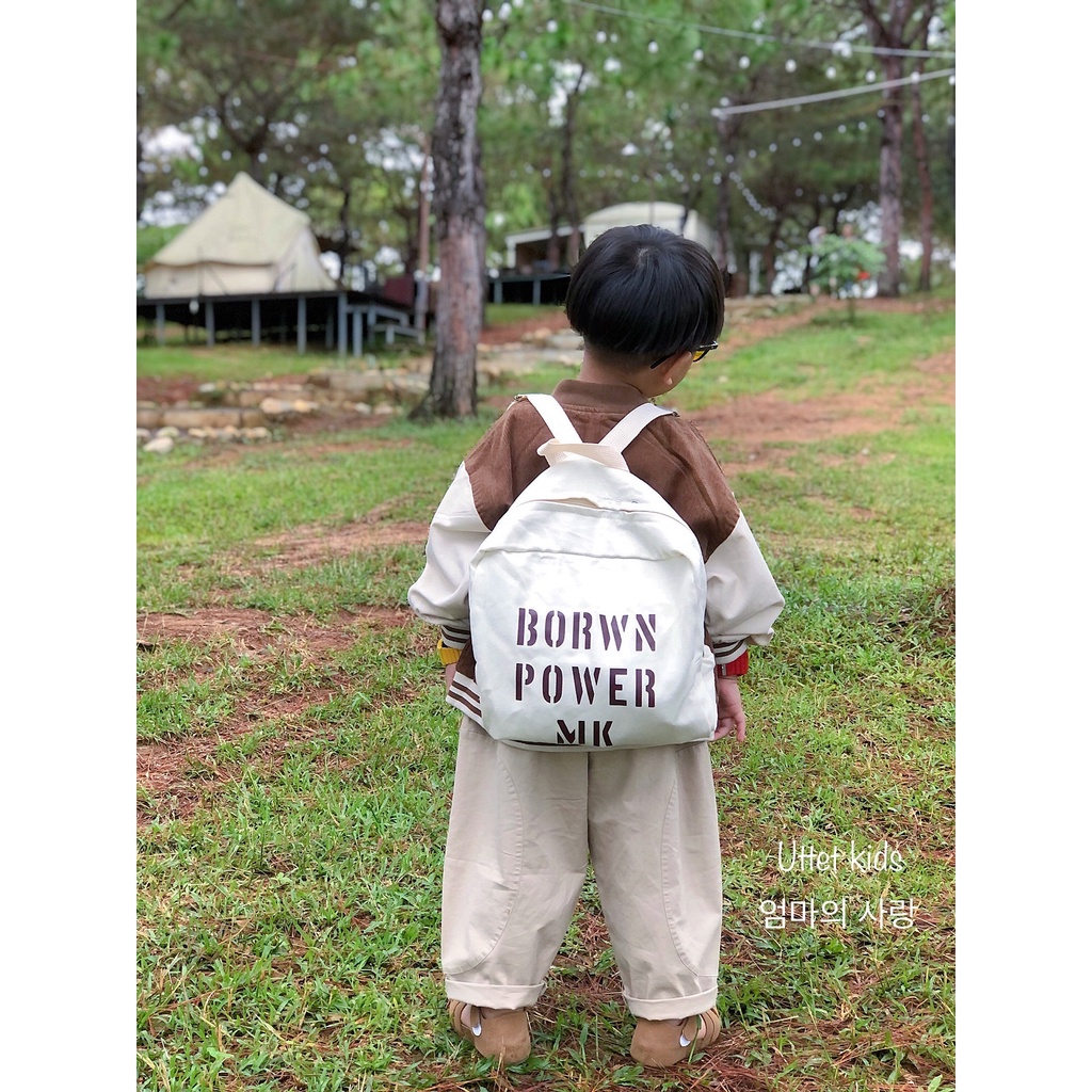 BALO PHONG CÁCH HÀN QUỐC CHO BÉ GÁI VÀ BÉ TRAI MANG ĐI HỌC ĐI CHƠI