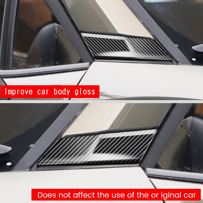 Miếng Dán Cửa Sổ Xe Hơi Bằng Sợi carbon Cho toyota corolla cross 2021 2022