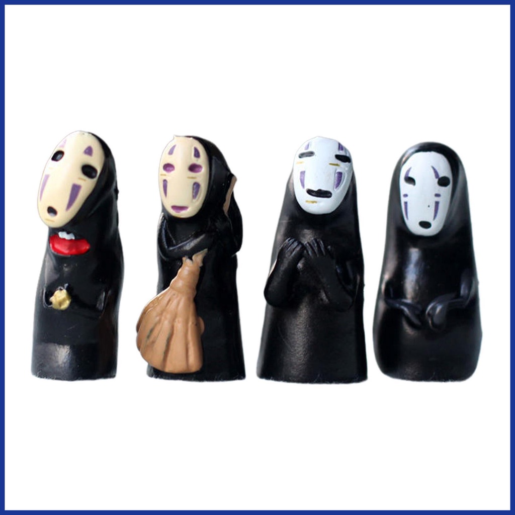 Set 4 Tượng Vô Diện mini Để Bàn Trang Trí