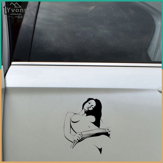 Yvone Hình Dán Trang Trí Xe Hơi Kiểu bikini Gợi Cảm Độc Đáo
