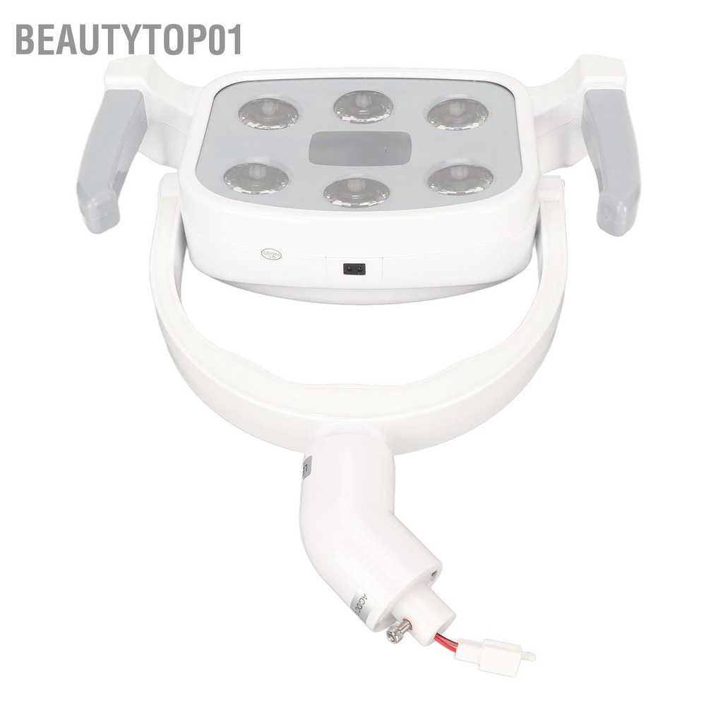 Ghế nha khoa Phụ kiện ghế nha khoa,Cụm đèn led 6 bóng lắp ghế răng Chip ánh sáng 10000‑35000lx vuông BeautyTop01