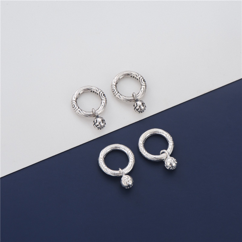 Mặt Dây Chuyền Bằng Bạc s925 Hình Đám Mây Phong Cách Tây Tạng diy