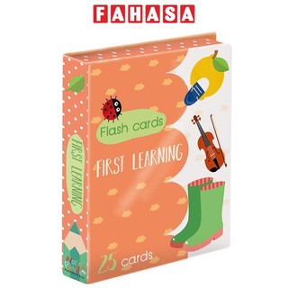 Flash Cards - First Learning Orange