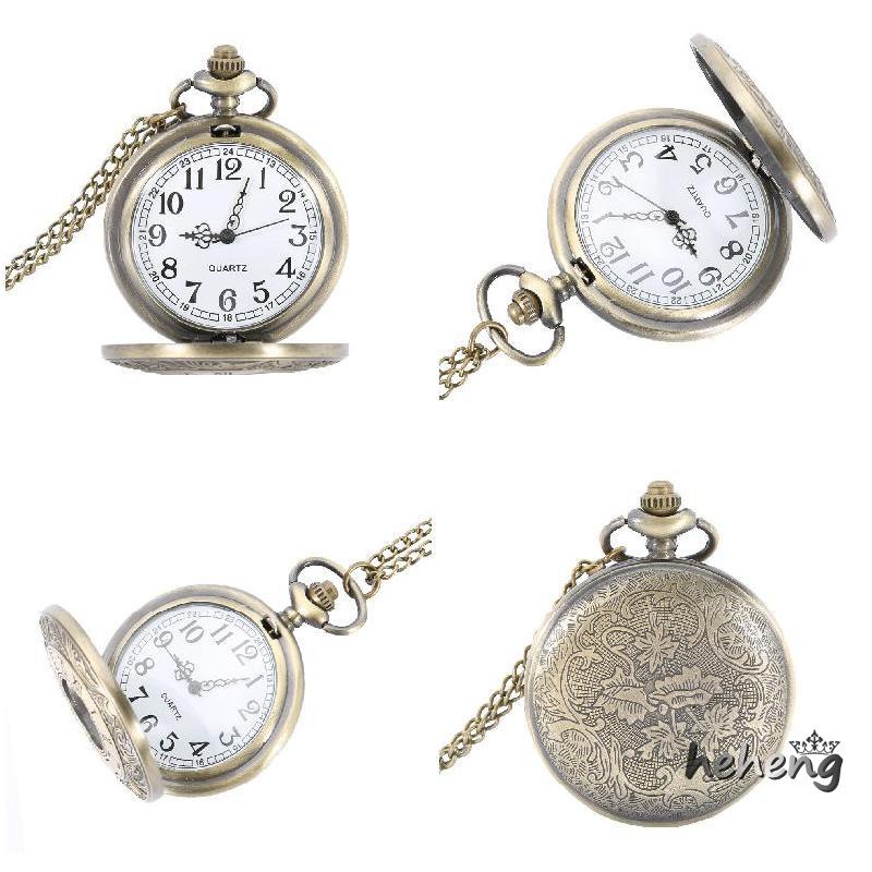 Đồng Hồ Bỏ Túi Phong Cách vintage Thanh Lịch Cho Quý Ông