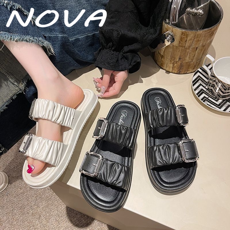 NOVA  dép sandal nữ dép bánh mì nữ dép bánh mì Chống Trượt 2023 NEW  FDL0E 36Z230908