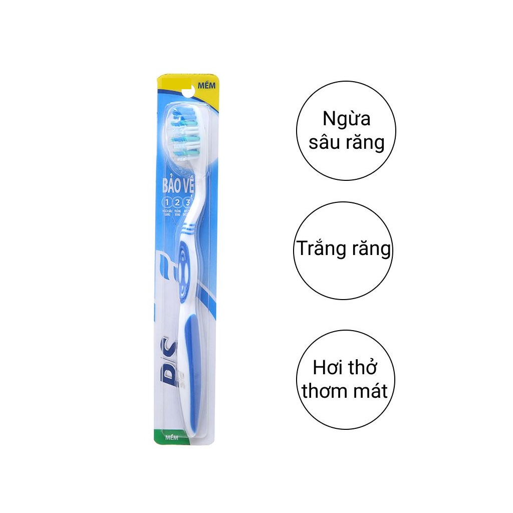 Bàn chải đánh răng P/S Bảo vệ 123 giúp chải sạch hiệu quả