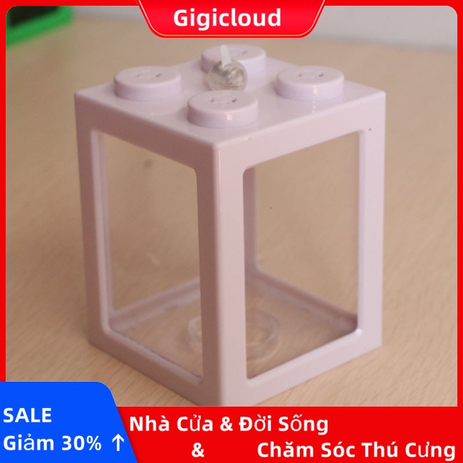 Bể Nuôi Rùa mini Để Bàn Có Đèn Trang Trí Phòng Khách / Văn Phòng