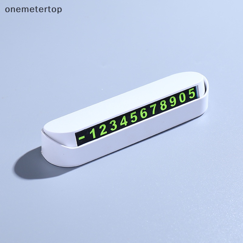 Onemeter Thẻ Ghi Số Điện Thoại Khi Đậu Xe Tạm Thời Màu Dạ Quang