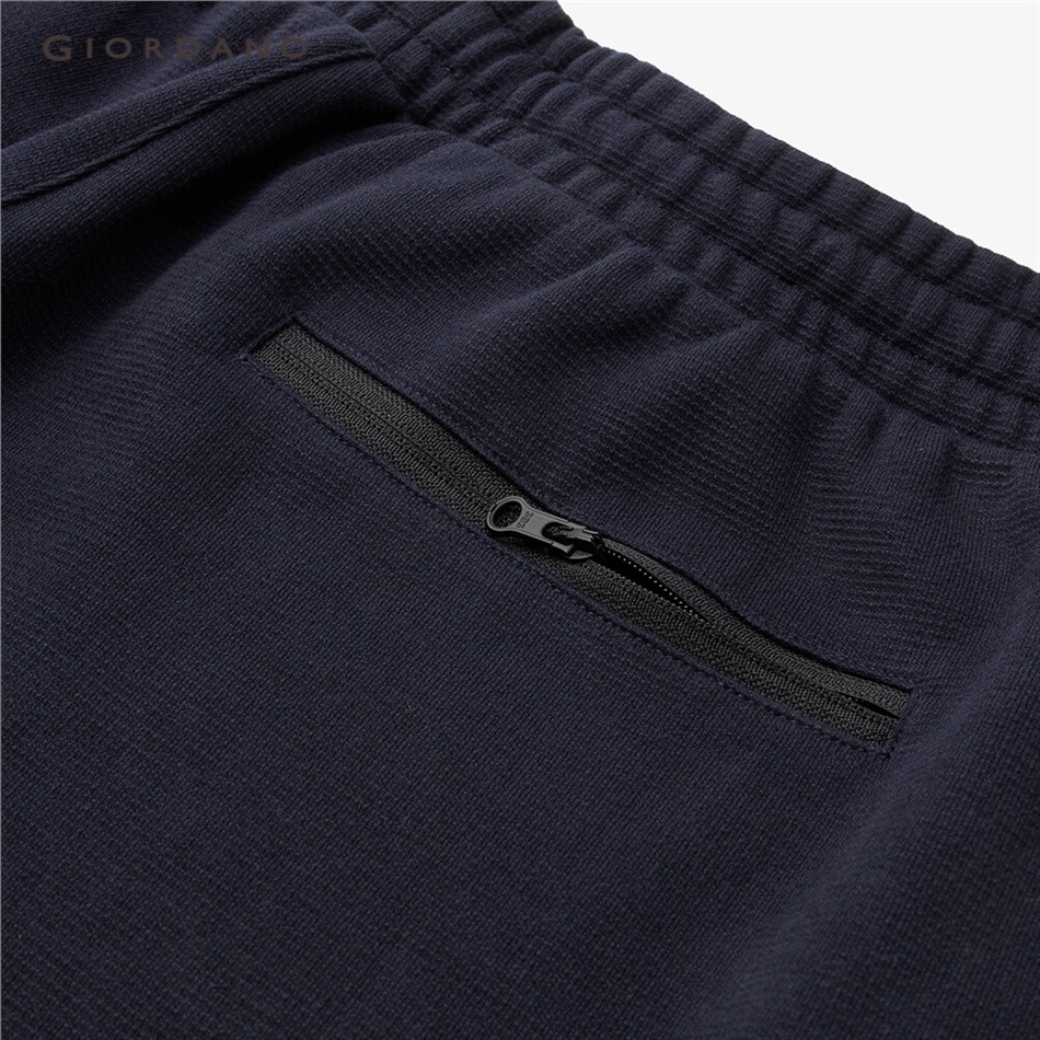 GIORDANO MEN Drawstring elastic waist loose joggers 01113103