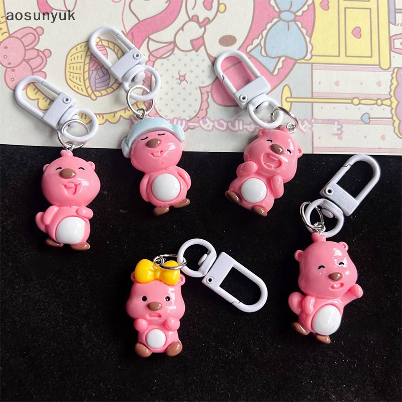 Aosunyuk kawaii loopy Hoạt Hình Đáng Yêu Có Móc Khóa diy Dành Cho Điện Thoại Túi Xách Nữ