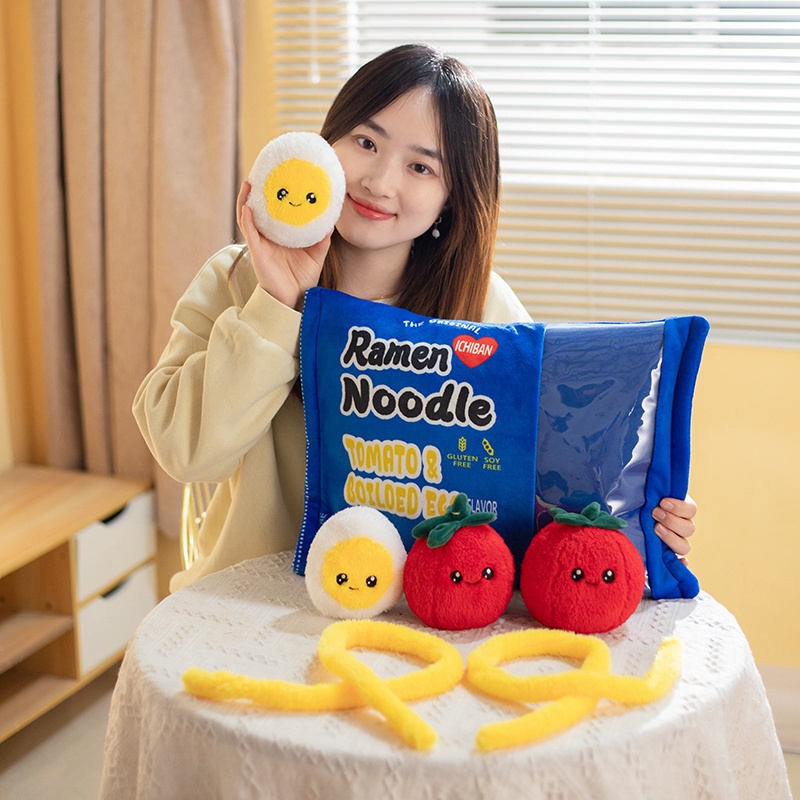 Đồ chơi Hot Pot Plush giả vờ nấu ăn đồ chơi nhà bếp thú vị đồ chơi gối cho trẻ em món quà sáng tạo