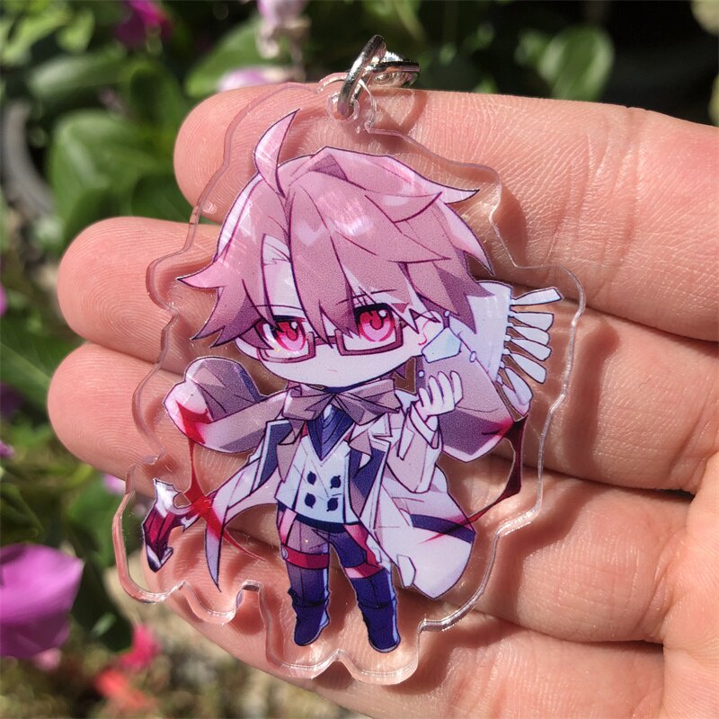 Móc khoá Honkai: Star Rail Luocha Fu Xuan Blade Imbibitor Lunae Keychain Anime Manga Phụ Kiện Trang Trí Túi xách Balo