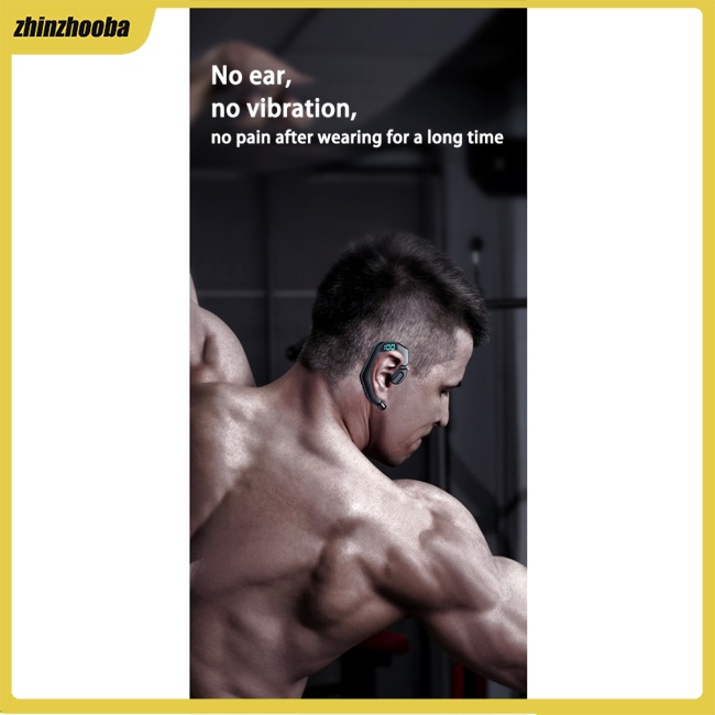 Fs Tai nghe không dây v19 Móc Vành Tai Có Màn Hình Hiển Thị Kỹ Thuật Số